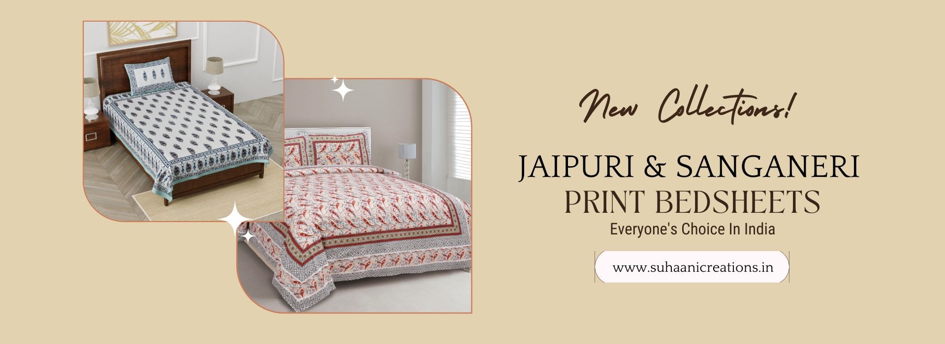 Why Jaipuri And Sanganeri Print Bedsheets Are Everyone's Choice In India?