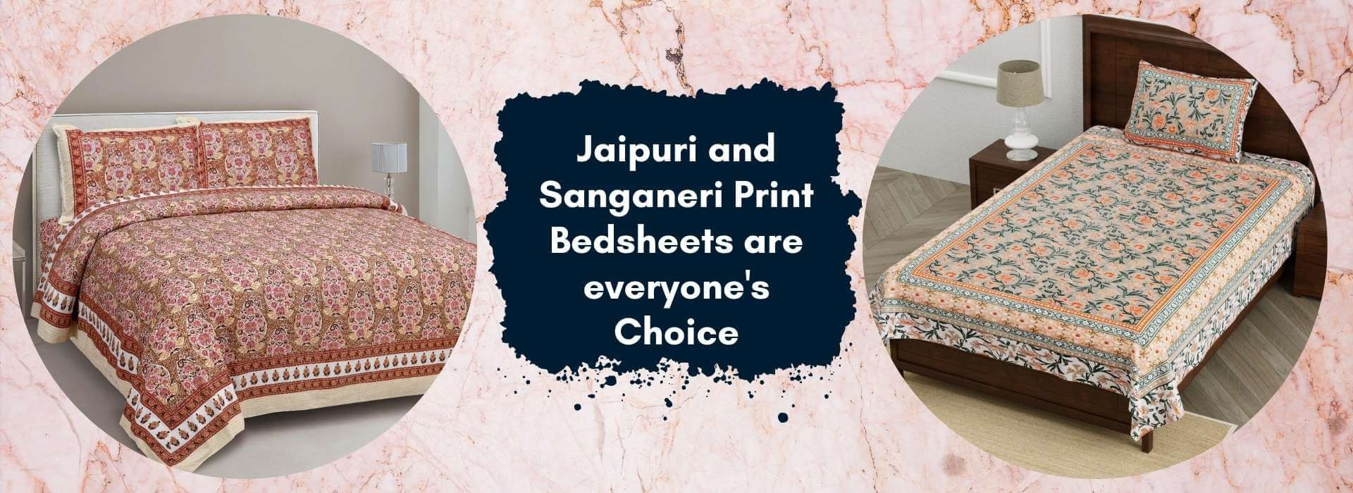 Why Jaipuri and Sanganeri Print Bedsheets are everyone's Choice