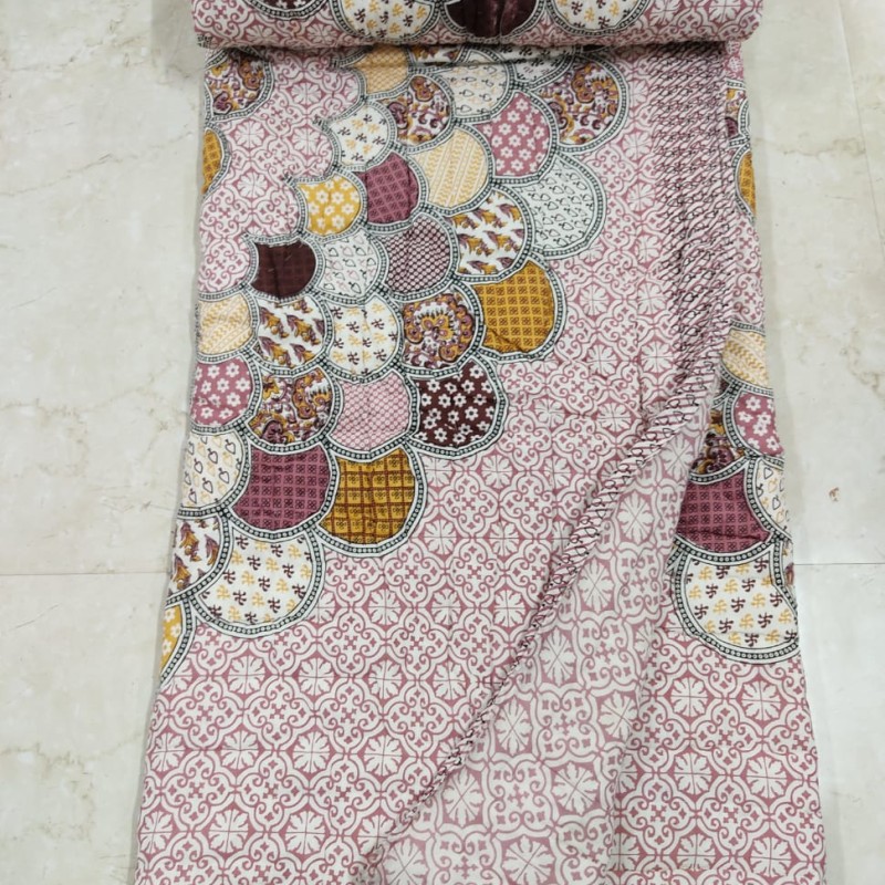 Jaipuri Rajai - Soft Cotton Quilt